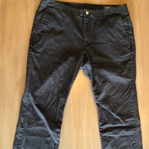 Bonobos cotton trousers, dark blue, 38 x 32